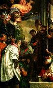 Paolo  Veronese consecration of st. nicholas oil painting on canvas